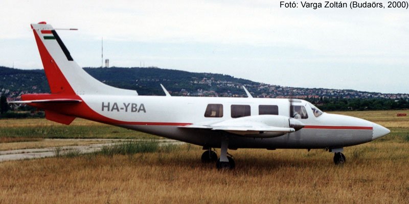 Kép a HA-YBA lajstromú gépről.