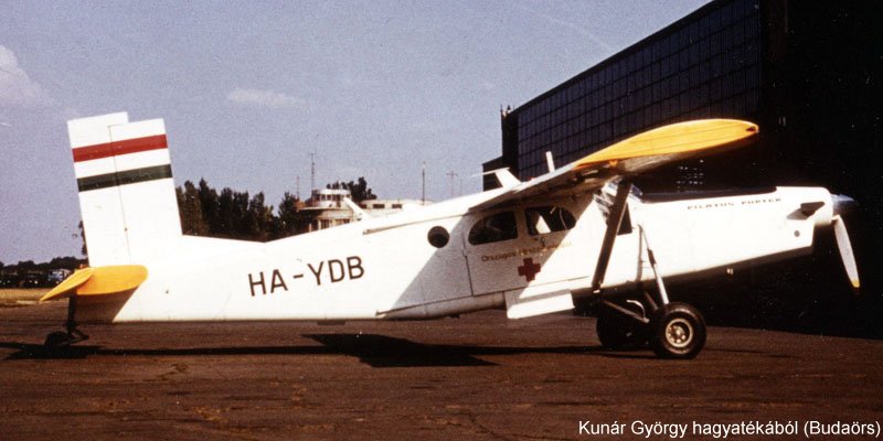 Kép a HA-YDB lajstromú gépről.