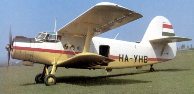 Kép a HA-YHB lajstromú gépről.