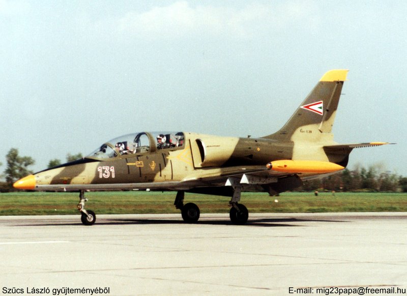 Kép a Aero L-39 Albatros típusú, 131 oldalszámú gépről.