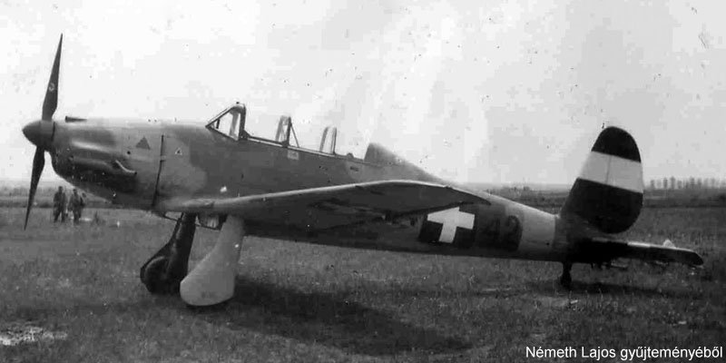 Kép a Arado Ar 96 típusú, G.442 oldalszámú gépről.