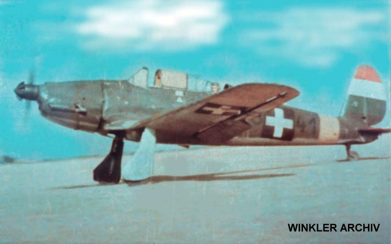 Kép a Arado Ar 96 típusú, G.541 oldalszámú gépről.