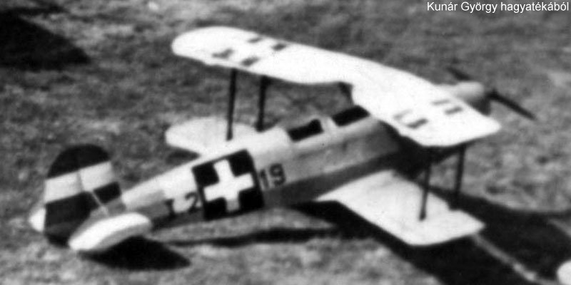 Kép a Bücker Bü 131 típusú, I.219 oldalszámú gépről.