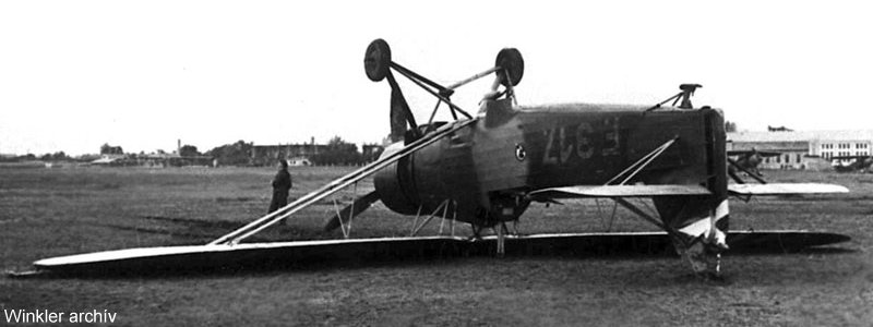 Kép a Heinkel He 46 típusú, F.317 oldalszámú gépről.