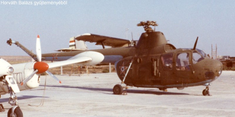 Kép a Mil Mi-1 típusú, 34 oldalszámú gépről.