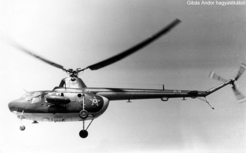 Kép a Mil Mi-1 típusú, 37 oldalszámú gépről.