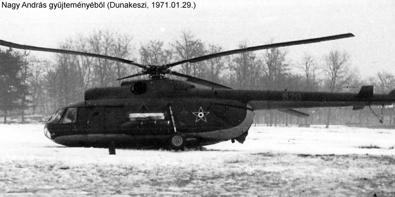 Kép a Mil Mi-8 típusú, 628 oldalszámú gépről.