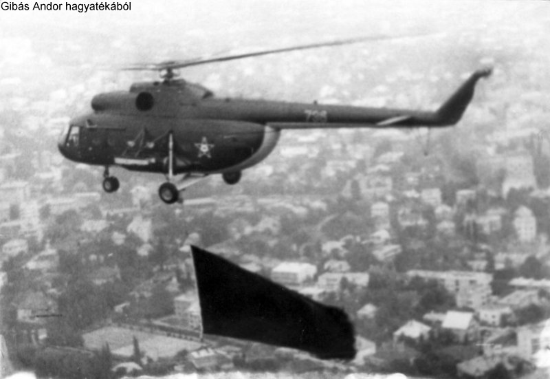 Kép a Mil Mi-8 típusú, 736 oldalszámú gépről.