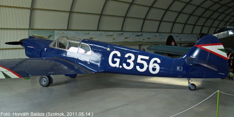 Kép a Nord N.1002 típusú, G.356 (2) oldalszámú gépről.