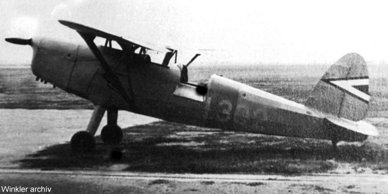 Kép a Varga Káplár típusú, I.302 oldalszámú gépről.