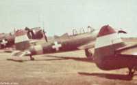 Kép a Arado Ar 96 típusú, G.513 oldalszámú gépről.