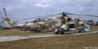 1. kép a Mil Mi-24 típusú, 582 oldalszámú gépről.