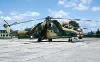 3. kép a Mil Mi-24 típusú, 711 oldalszámú gépről.