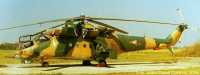 2. kép a Mil Mi-24 típusú, 714 oldalszámú gépről.