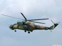 4. kép a Mil Mi-24 típusú, 719 oldalszámú gépről.
