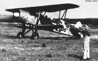 Kép a Weiss Manfréd W.M.21 Sólyom típusú, F.606 oldalszámú gépről.