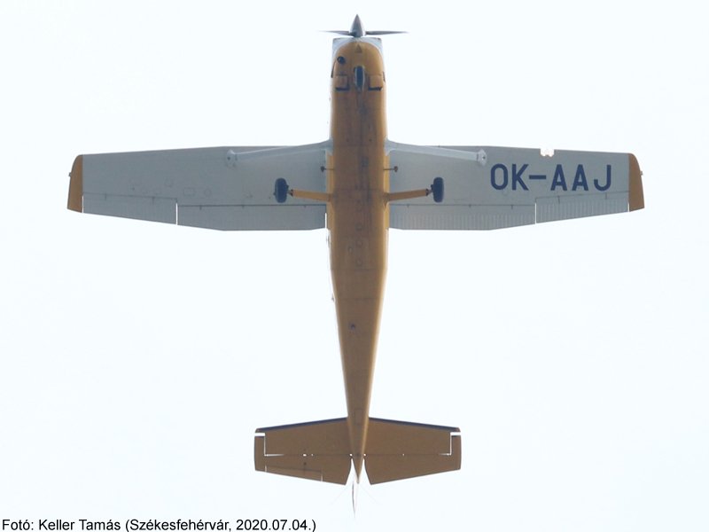 Kép a OK-AAJ lajstromú gépről.