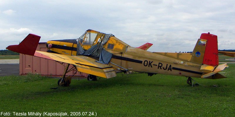 Kép a OK-RJA lajstromú gépről.