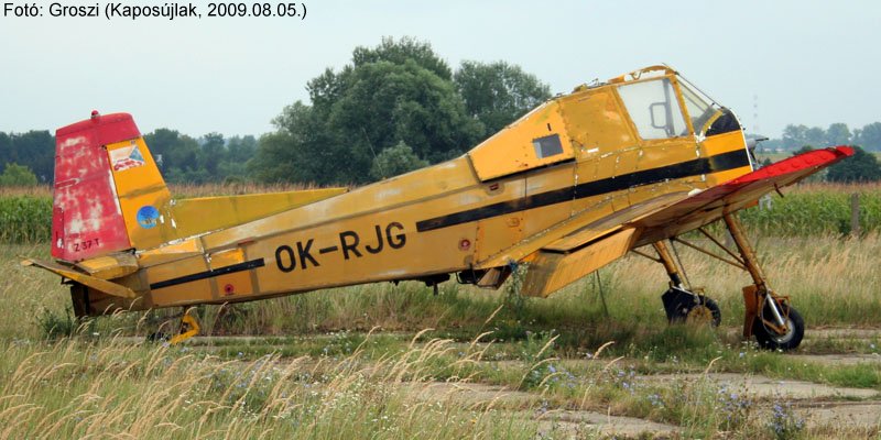 Kép a OK-RJG lajstromú gépről.