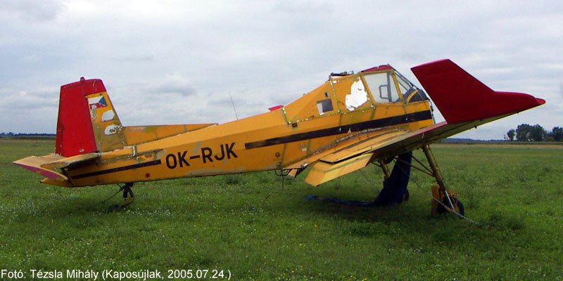 Kép a OK-RJK lajstromú gépről.