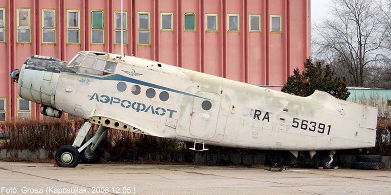 Kép a RA-56391 lajstromú gépről.