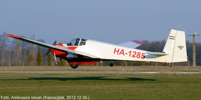 Kép a HA-1285 lajstromú gépről.