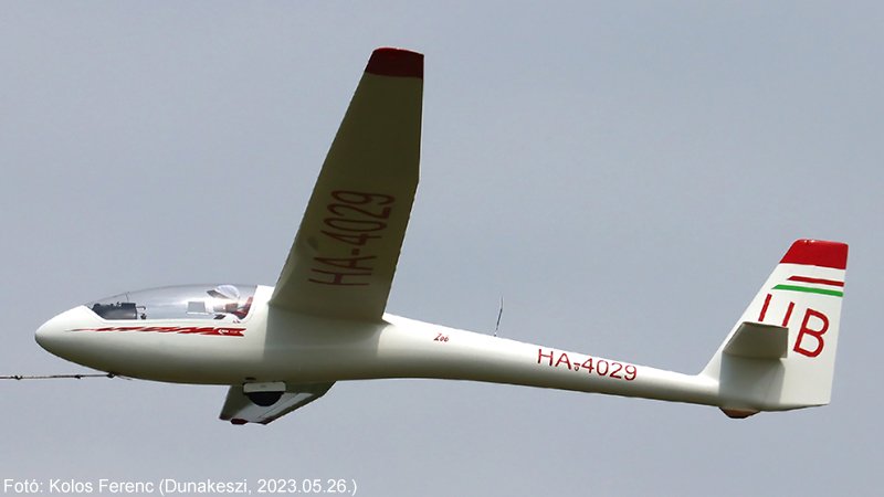 Kép a HA-4029 (2) lajstromú gépről.