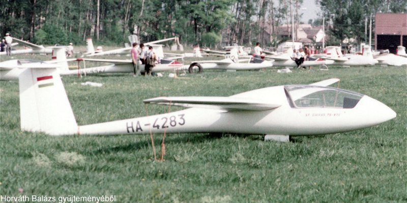Kép a HA-4283 lajstromú gépről.