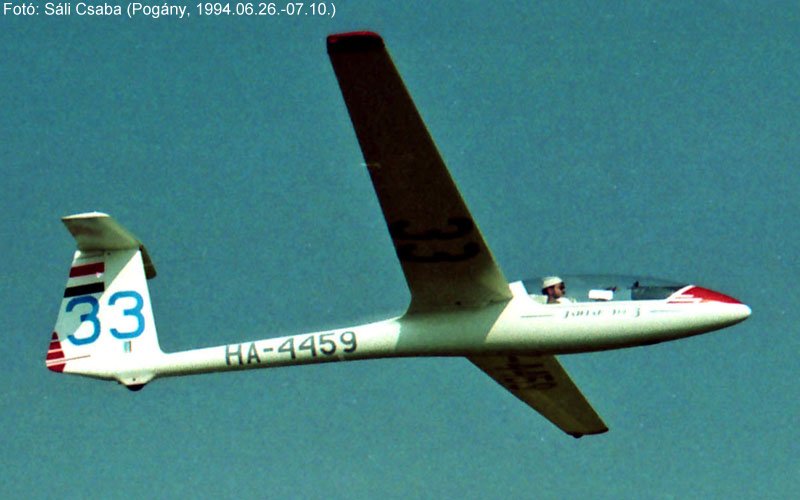 Kép a HA-4459 lajstromú gépről.