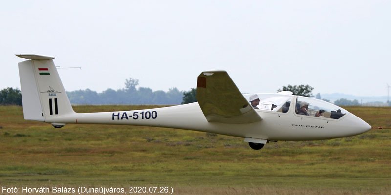 Kép a HA-5100 (2) lajstromú gépről.