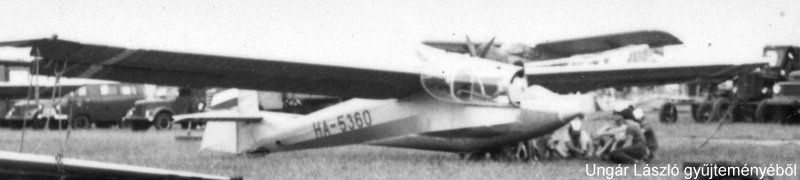 Kép a HA-5360 lajstromú gépről.