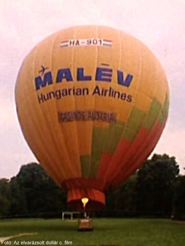 Kép a HA-901 lajstromú gépről.