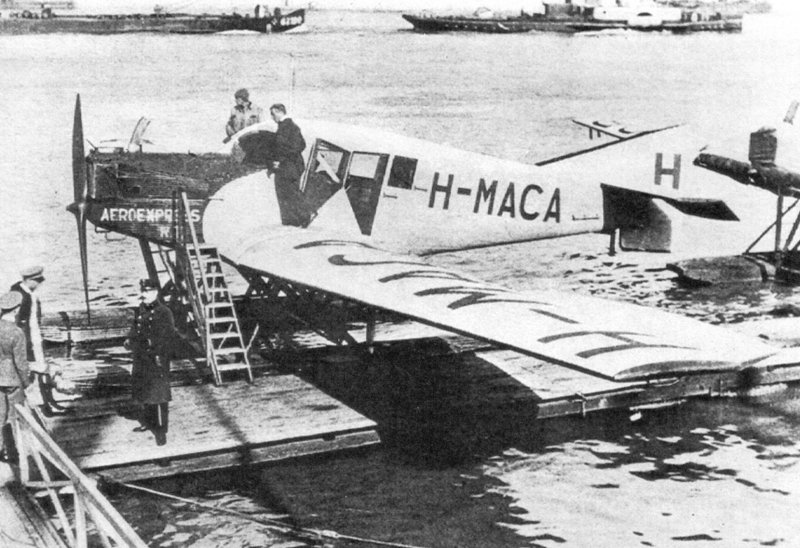 Kép a H-MACA lajstromú gépről.
