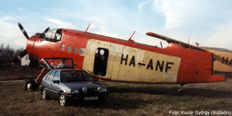 Kép a HA-ANF (2) lajstromú gépről.