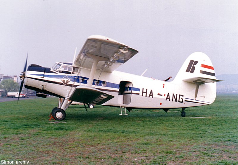 Kép a HA-ANG (2) lajstromú gépről.