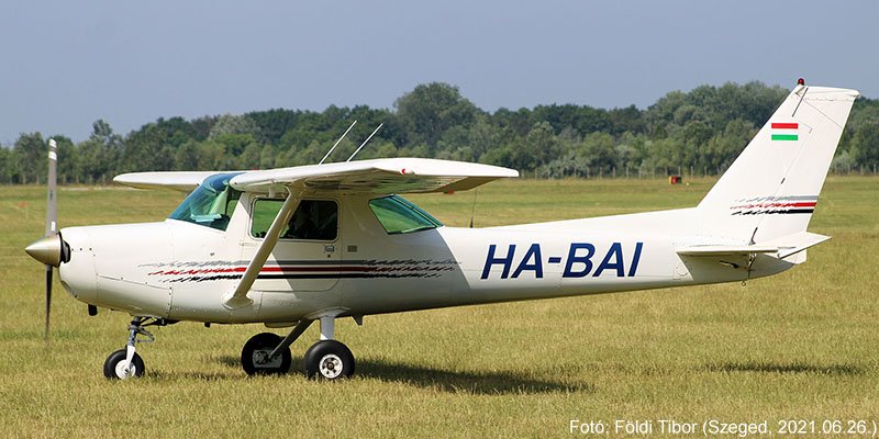 Kép a HA-BAI lajstromú gépről.