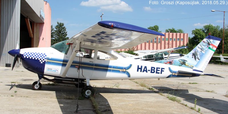 Kép a HA-BEF (2) lajstromú gépről.