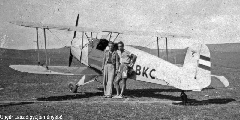 Kép a HA-BKC (1) lajstromú gépről.