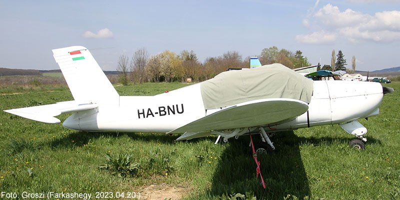 Kép a HA-BNU lajstromú gépről.