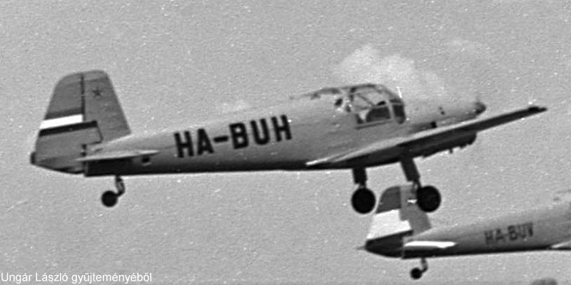 Kép a HA-BUH lajstromú gépről.