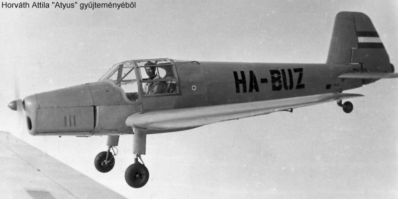 Kép a HA-BUZ lajstromú gépről.