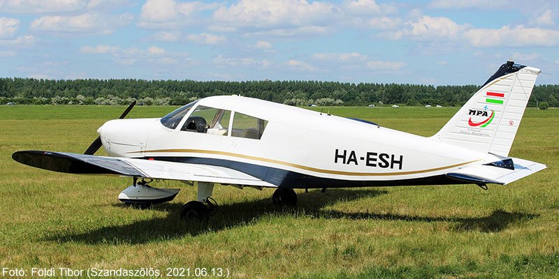 Kép a HA-ESH lajstromú gépről.