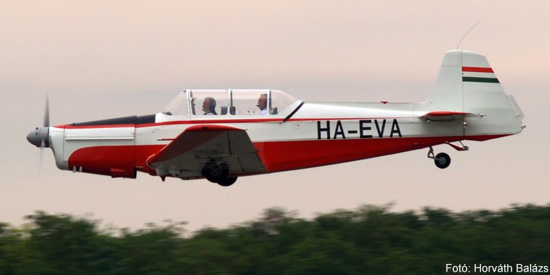 Kép a HA-EVA lajstromú gépről.