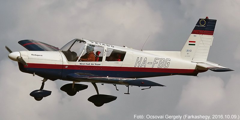 Kép a HA-FBG (2) lajstromú gépről.