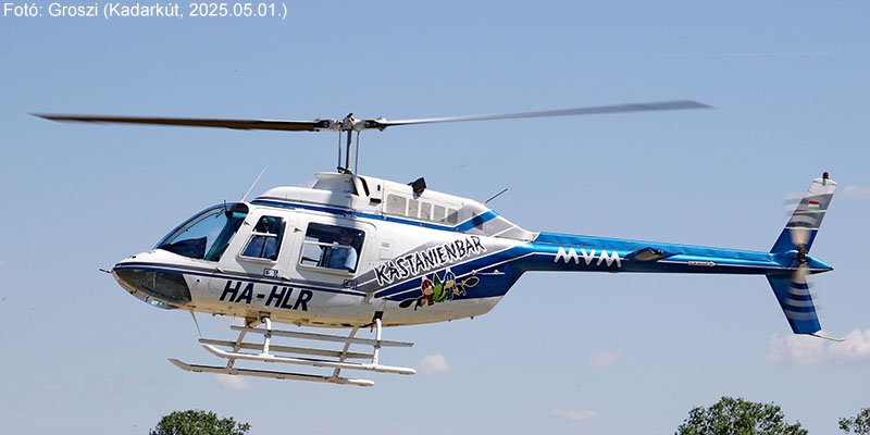 Kép a HA-HLR lajstromú gépről.