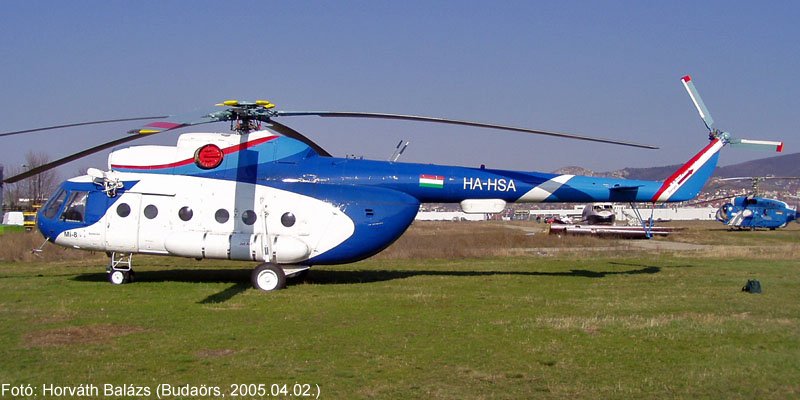 Kép a HA-HSA lajstromú gépről.