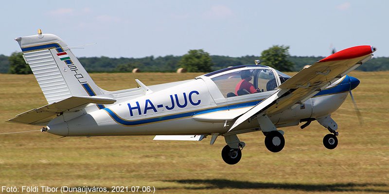 Kép a HA-JUC (2) lajstromú gépről.