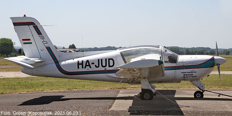 Kép a HA-JUD (2) lajstromú gépről.