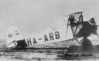 Kép a HA-ARB (1) lajstromú gépről.