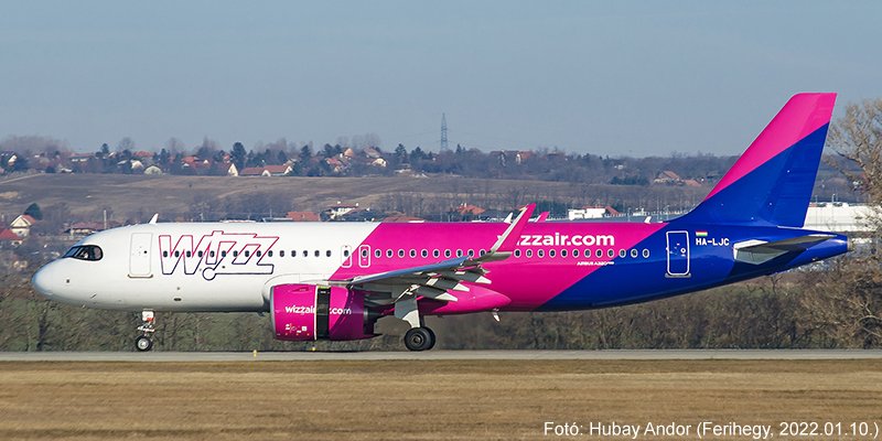 Kép a HA-LJC (3) lajstromú gépről.